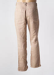 Pantalon droit beige TEDDY SMITH pour homme seconde vue