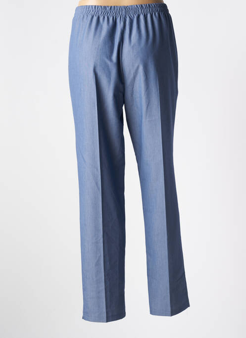 Pantalon droit bleu ATLANTA pour femme