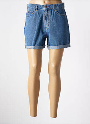 Short tissage denim taille normale bleu ONLY femme