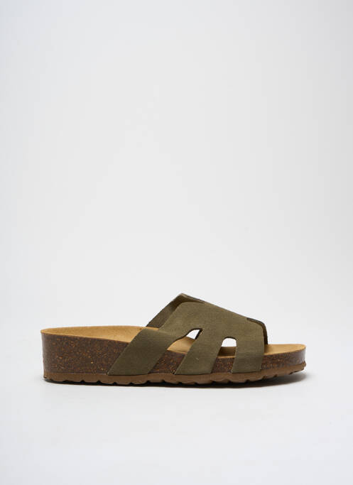 Mules/Sabots vert LA MAISON DE L'ESPADRILLE pour femme