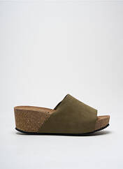 Mules/Sabots vert LA MAISON DE L'ESPADRILLE pour femme seconde vue