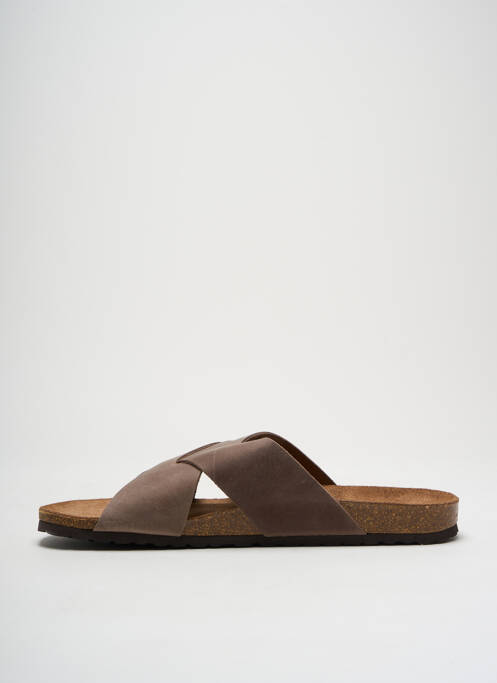 Mules/Sabots marron INTER-BIOS pour homme