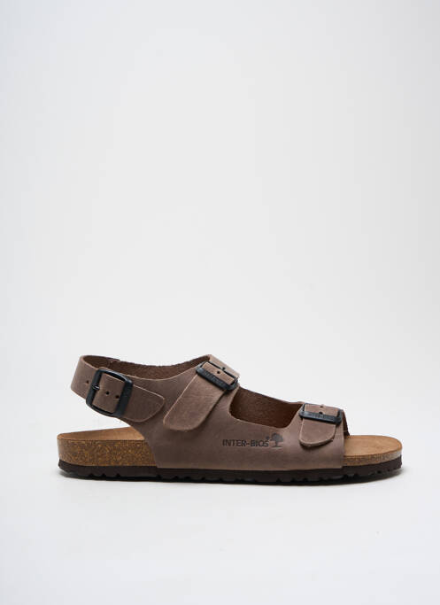 Sandales/Nu pieds marron INTER-BIOS pour homme