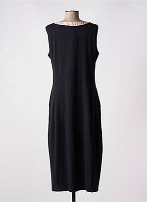 Robe longue sans manche sans manche noir LUUKAA femme