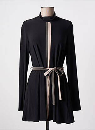 Tunique manches longues manches longues noir JOSEPH RIBKOFF femme
