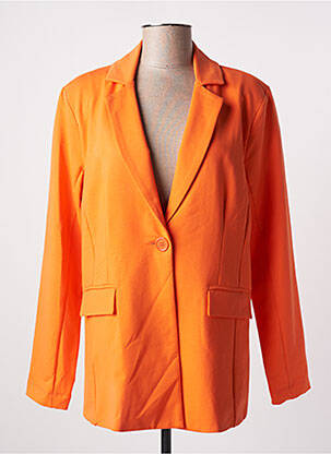 Blazer poches orange DOLCEZZA femme