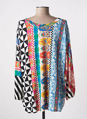 Pull stretch manches longues rose JEI'S BY LETIZIA DENARO femme