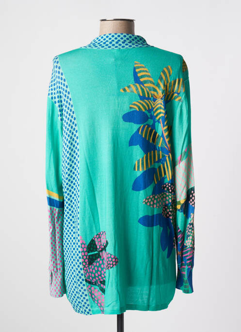 Gilet manches longues vert JEI'S BY LETIZIA DENARO pour femme