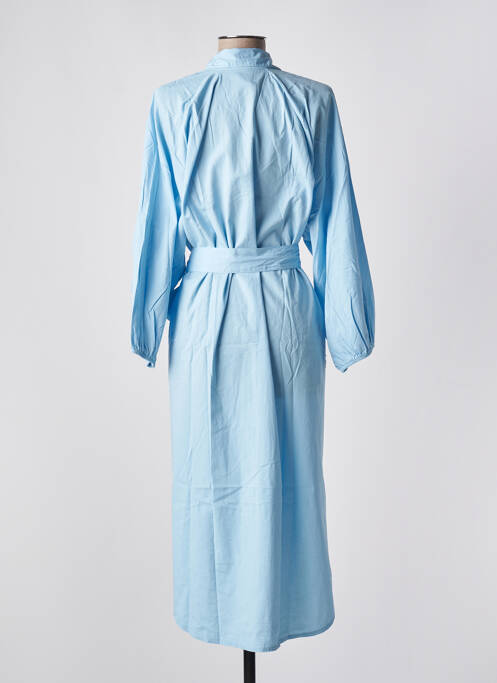 Robe mi-longue bleu LES BLONDINETTES pour femme