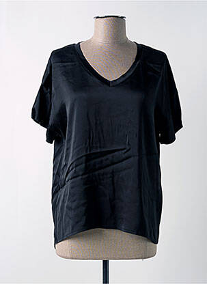 Blouse noir LEO & UGO pour femme