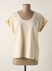 T-shirt beige TRANQUILLO pour femme seconde vue