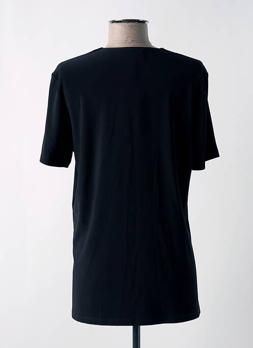 T-shirt stretch manches courtes noir JOSEPH RIBKOFF femme