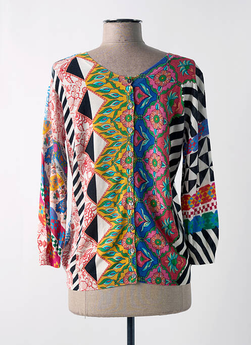 Gilet manches longues bleu JEI'S BY LETIZIA DENARO pour femme