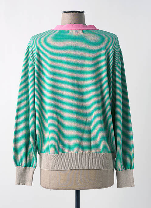 Gilet manches longues vert ALDOMARTINS pour femme