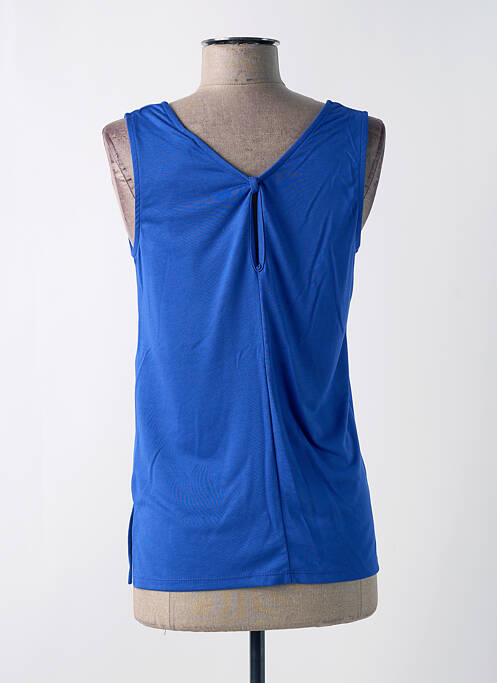 Débardeur bleu SCORZZO pour femme