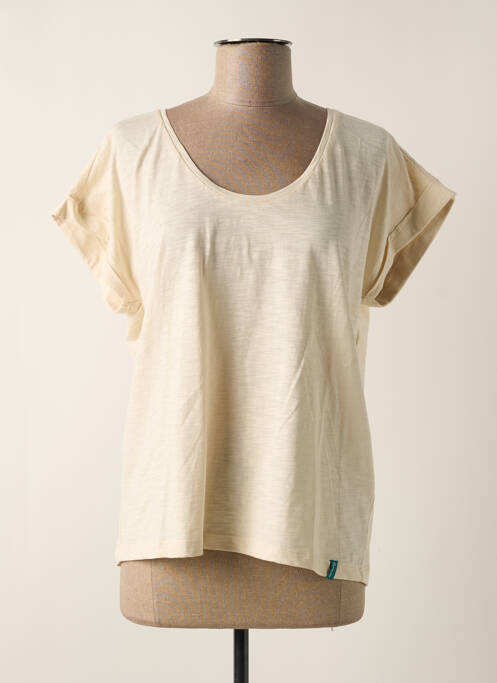 T-shirt beige TRANQUILLO pour femme