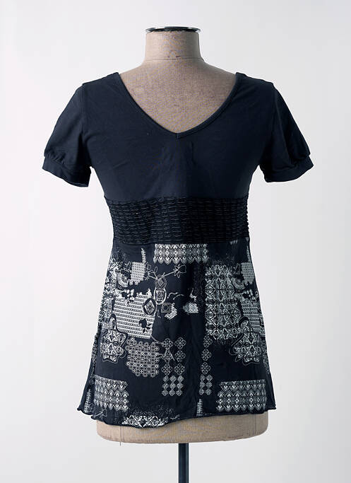 T-shirt noir SWEATERHOUSE pour femme