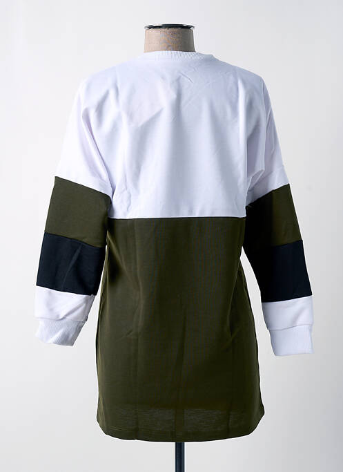 Tunique manches longues blanc POLO BONETTA pour femme