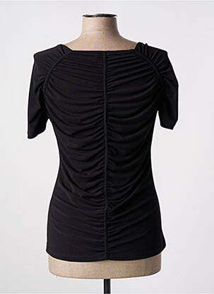 Top stretch manches courtes noir ISABEL DE PEDRO femme