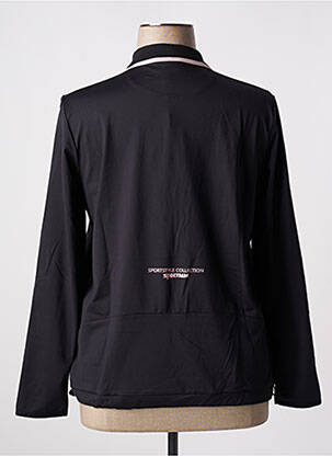 Polo stretch manches longues noir SPORTALM femme
