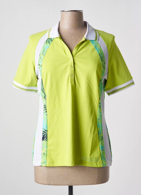 Polo vert SPORTALM pour femme