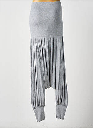 Sarouel stretch taille normale gris NÖR femme
