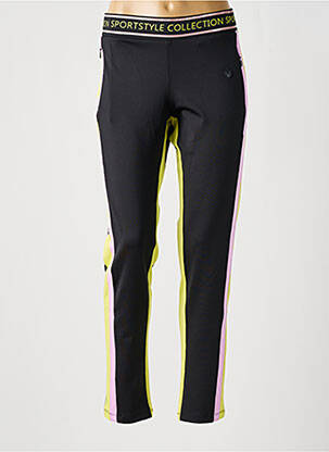 Legging stretch taille normale noir SPORTALM femme