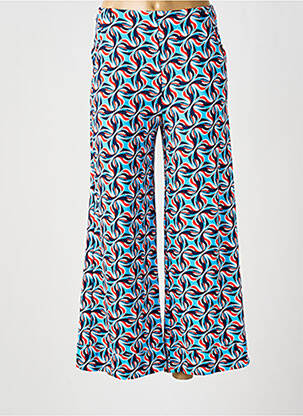 Pantalon large poches taille normale bleu SURKANA femme
