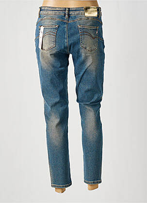 Jeans coupe slim tissage brut taille normale bleu FRACOMINA femme