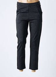 Pantalon chino taille normale taille normale gris MD'M femme