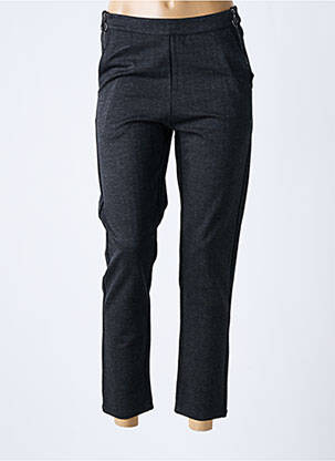 Pantalon chino taille normale taille normale gris MD'M femme