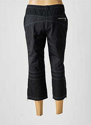 Pantacourt coupe droite taille normale noir O.K.S femme