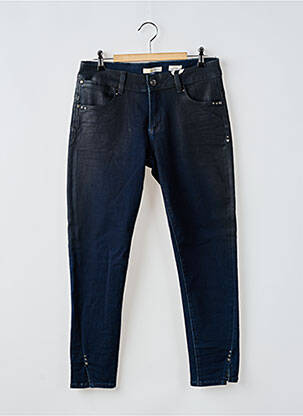 Pantalon slim stretch taille normale bleu FRACOMINA femme