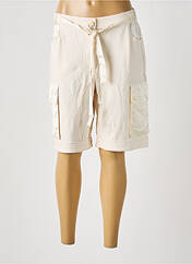 Cycliste beige TRICOT CHIC pour femme seconde vue