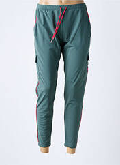 Pantalon cargo vert HBT pour femme seconde vue