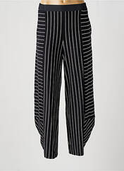 Pantalon large noir LUUKAA pour femme seconde vue