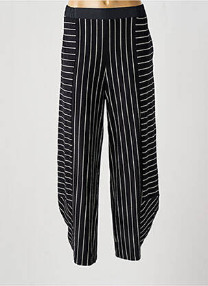 Pantalon large noir LUUKAA pour femme