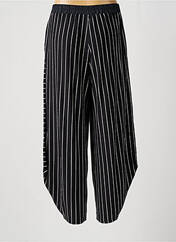 Pantalon large noir LUUKAA pour femme seconde vue
