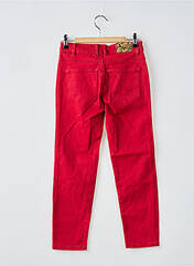 Pantalon slim rouge SO SOON pour femme seconde vue