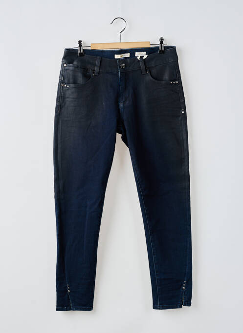 Pantalon slim stretch taille normale bleu FRACOMINA femme