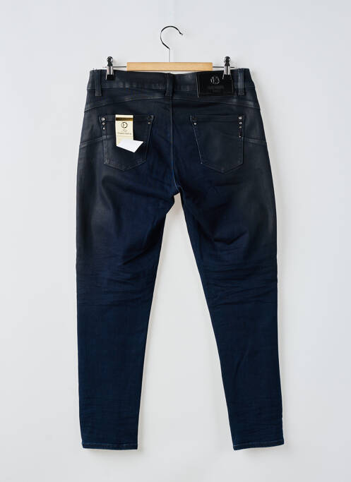Pantalon slim stretch taille normale bleu FRACOMINA femme