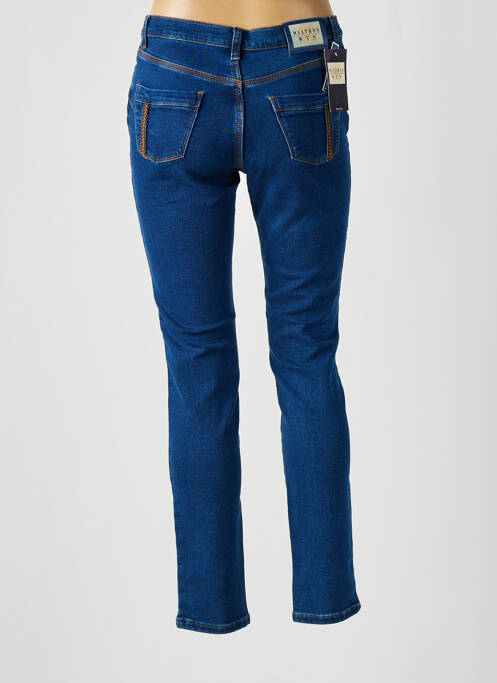Jeans coupe slim bleu WALTRON pour femme