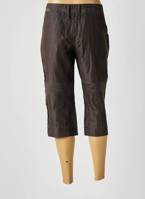 Pantacourt marron ONE STEP pour femme