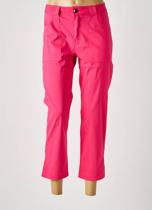 Pantalon 7/8 rose DOLCEZZA pour femme