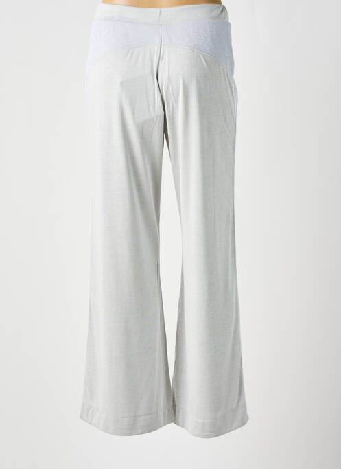 Pantalon droit gris ELISA CAVALETTI pour femme