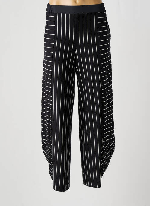 Pantalon large noir LUUKAA pour femme