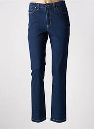 Jeans coupe slim stretch taille normale bleu WALTRON femme