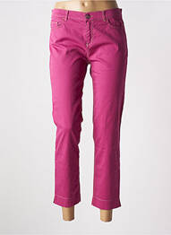Jeans coupe slim stretch taille normale rose ELISA CAVALETTI femme