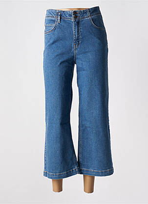 Jeans bootcut taille haute taille haute bleu SURKANA femme