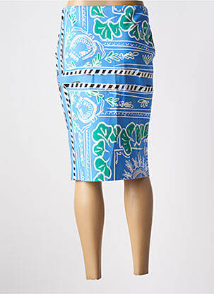 Jupe mi-longue stretch bleu SPORTALM femme